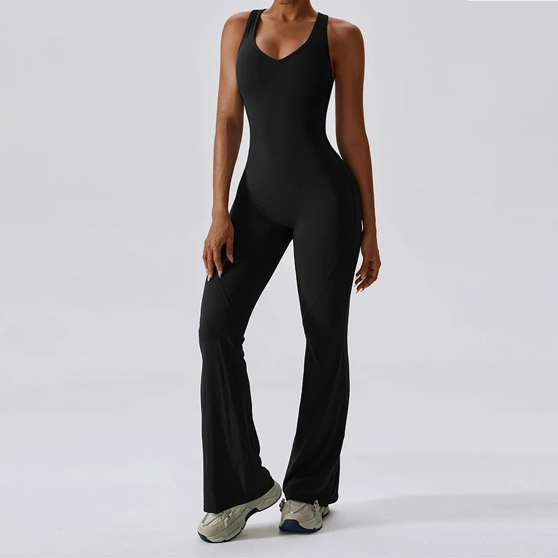 Flexyjoys V-Back Jumpsuit